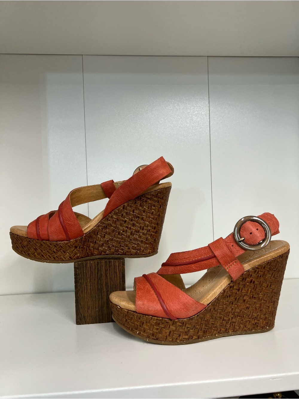 🔥🔥 A.S. 98 Naya platform sandal new size 5 Retails for $375